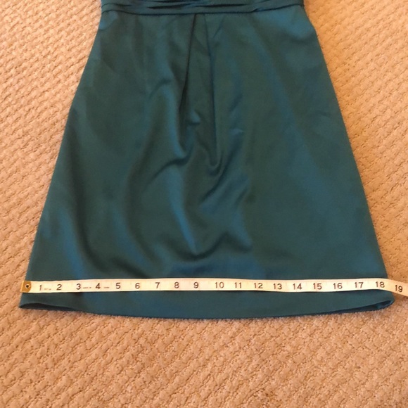 BCBG Paris Emerald Green / Black Dress - Picture 9 of 10